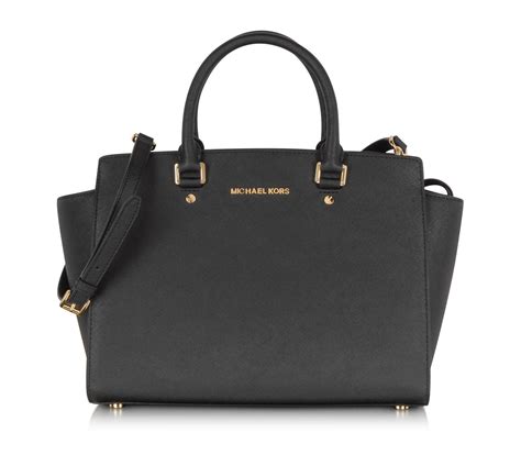 forzieri sac noir michael kors|michael kors leather tote.